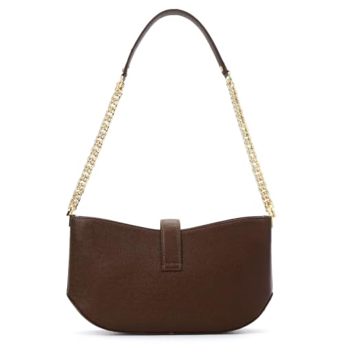Da Milano Leather Shoulder Bag for Women - Brown (01502OL)