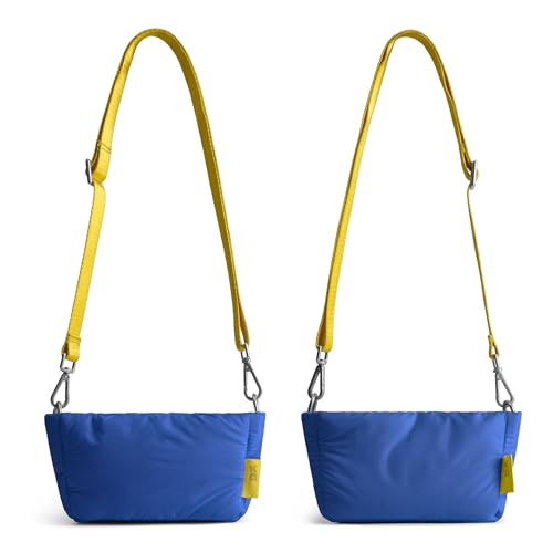 DailyObjects Blue Puft Crossbody Bag