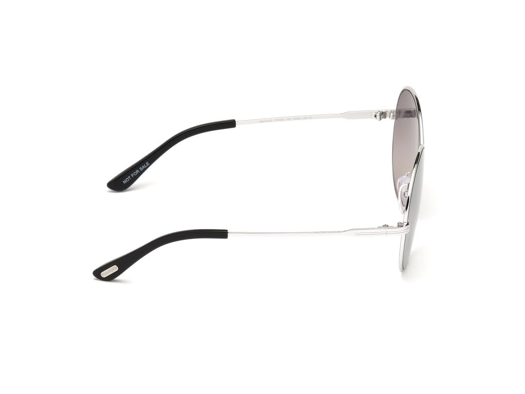 Tom Ford FT0564 18C Shiny Rhodium Rania Round Sunglasses Lens Category 2 Lens M