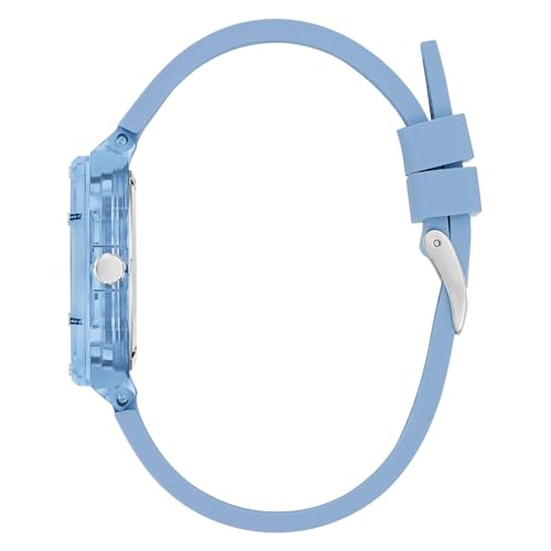 Guess Mini Hype 34 mm Ice Blue Dial Analog Women Watch- GW0880L1