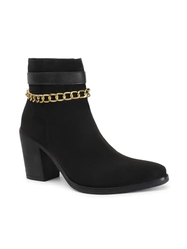 Elle Women Boot,Black,UK-5
