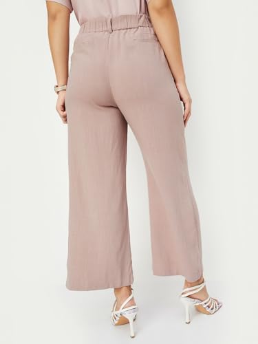 Max Women's Regular Trousers (BTM3605_Blush
