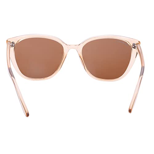 Fastrack Brown CatEye 100% UV protected Sunglasses for Women