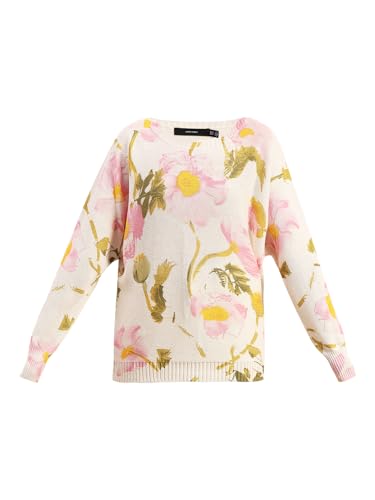 VERO MODA Women's Regular Fit White Sweater