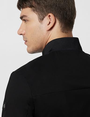 Arrow Sports Mens Black Solid Long Sleeve Polyester Classic Jacket (ASAIJK4805_Black_)