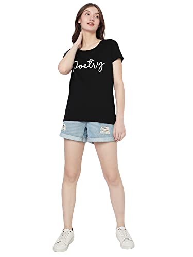 VERO MODA Regular T-Shirt (142321401_Jet Black_L)