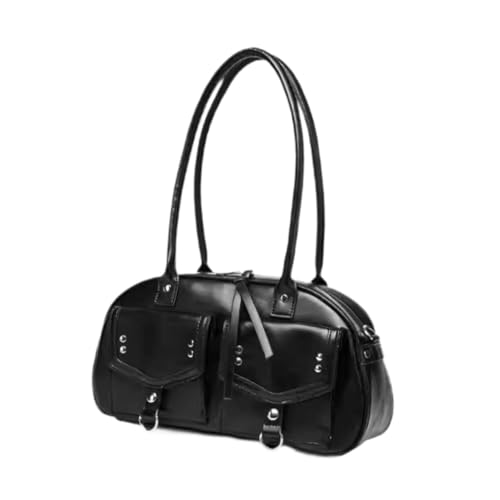 LOOM TREE® Women Underarm Bag Portable Black Clutch Bag For Shopping Birthday Traveling | Womens Handbags & Bags