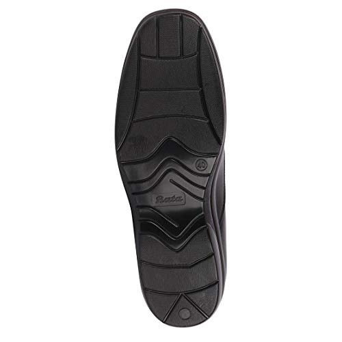 Bata Remo Men's Black Slip On Formal Shoes 851-6005-45