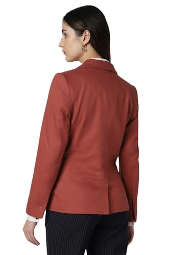 Van Heusen Women's Blazer (VWBZFRGFQ75964_Red