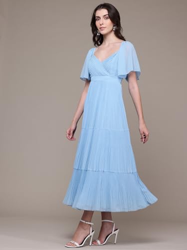 Label RITU KUMAR Blue Iseule Long Dress
