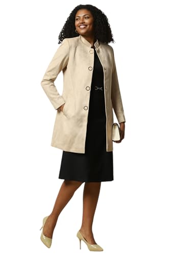 Women Beige Solid Formal Jacket