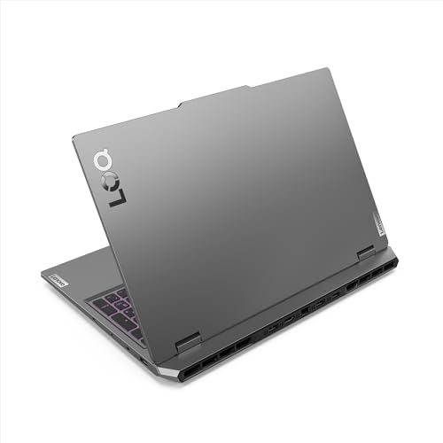Lenovo Smartchoice LOQ, Intel Core i5-12450HX, 12th Gen, RTX 3050-6GB, 16GB RAM, 512GB SSD, FHD 144Hz 300Nits, 15.6"/39.6cm, Windows 11, MS Office 21, Grey, 2.4Kg, 83GS003UIN, Gaming Laptop