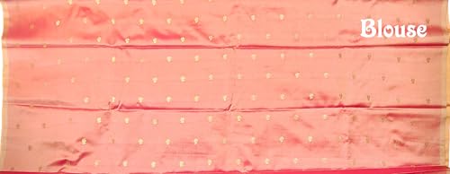 SREE KUMARAN Women's Kanchipuram Silk Pure Pattu Sarees With Blouse (VSK322-2)