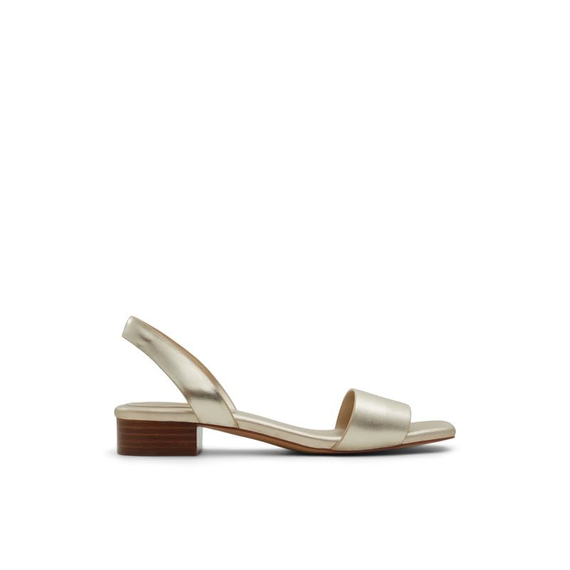 Aldo DORENNA-IN741 Women Champagne Block Heel Sandals