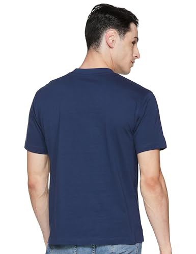 New Balance Men's Relaxed Fit T-Shirt (MT41525-NNY_NB Navy