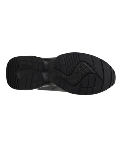 PUMA Women's Cilia Mode Black Silver Sneaker (37112501) 5 UK, Puma Black-Puma Silver