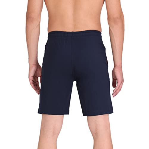 US Polo Association Men's Lounge Shorts (I668-195-PL-M_Navy_Medium)