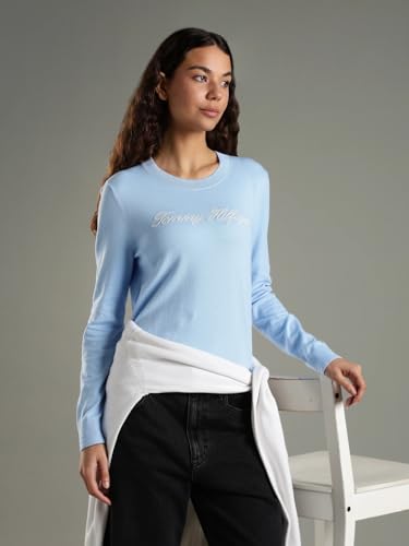 Tommy Hilfiger Regular Fit Cotton Round Neck Sweater