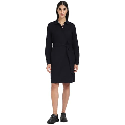 Tommy Hilfiger Womens Blue Color Dress (XS)