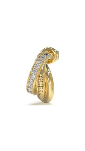 GUESS Perfect Gold-Plated Stainless Steel Earrings For Women | Hypoallergenic | Lightweight & Durable | Perfect For Gifting