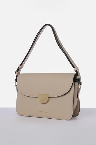 Van Heusen Vogue Women's Shoulder Bag | Classic Beige | Shoulder Purse For Ladies