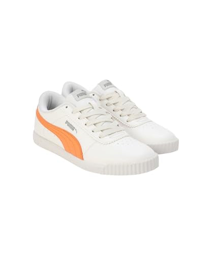 Puma Womens Propella Warm White-Smokey Gray-Clementine Sneaker - 8 UK (39584404)