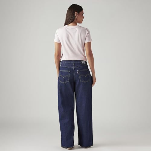 Levi's Women's 94 Mid Indigo Loose Fit Mid-Rise Jeans