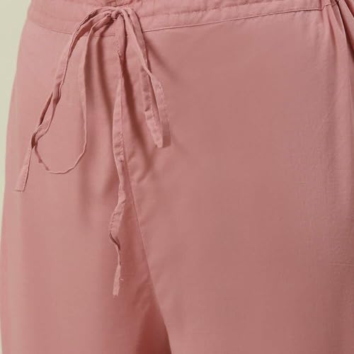 BIBA Women's Cotton Suit Set (SKDSKD6785EAW21DSKYPNK_Dusky Pink