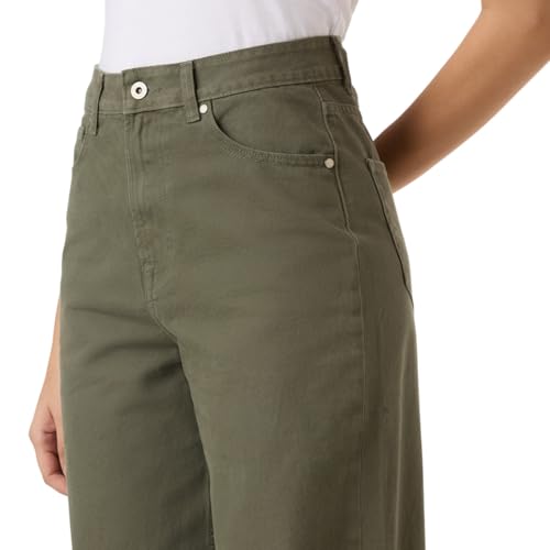 Pepe Jeans Women's Tapered Jeans (PL2050979S648_Military Green