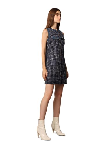 ONLY Women's Blue A-line Dress