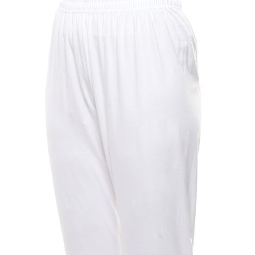 BIBA WOMEN SOLID FITTED SALWAR KURTA DUPATTA(SKDASSORTED2802_WHITE/BLUE_36)