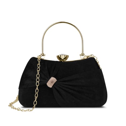 Lavie Women's Sitara Handle Frame Clutch | Ladies Purse | Gift For Women