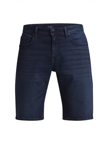 Jack & Jones Mens Blue Low Low Rise Shorts
