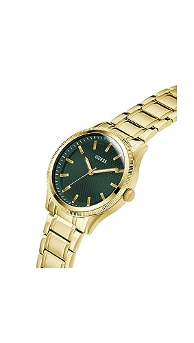 GUESS Analog Green Dial Men's Stainless Steel Watch-GW0626G2