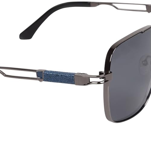 HIDESIGN Ajax Aviator Sunglass - Black
