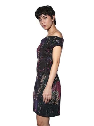 ONLY Women's Regular Fit Black Dress