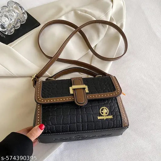 Luxury Fashion Shoulder Bag for Women | Trendy Crossbody & Sling Bag | Genuine Leather Handbag for Daily Use & Travel | Premium China-Made Design