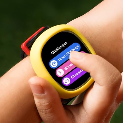 Noise Junior Champ 3 Smart Watch for Kids | 3-in-1 Look with 2 Switchable Bumpers, in-Built Learning Hub, Habit Builder, Exam & School Mode, SOS, 100+ Cloud Faces, Parental Control(Astro Orbit)