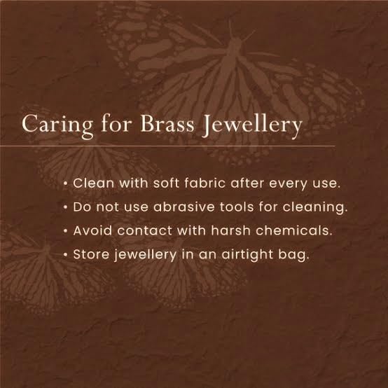 Jiaara Handcrafted Elegant Brass Sun Stone Earrings For Women