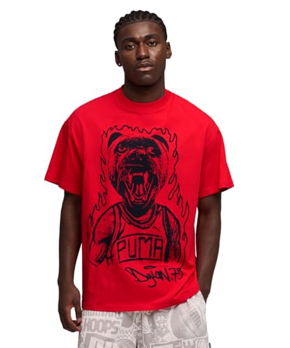 PUMA | OUT OF BOUNDS Men's Graphic Oversized Basketball Tee