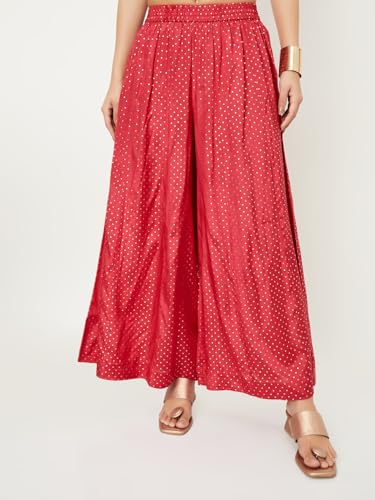 Max Women's Wool Kurta Set (CTKST53002A_RED