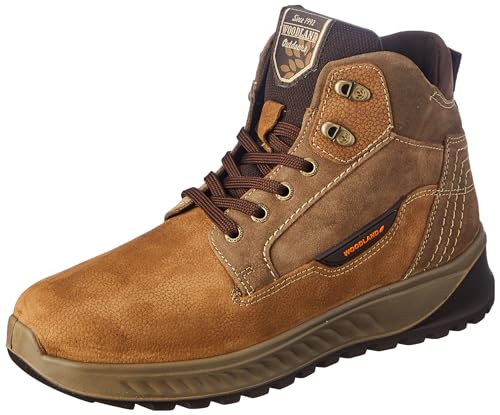 Woodland Men's Tobacco Leather Boots-8 UK (42EU) (OGBC 4286122)