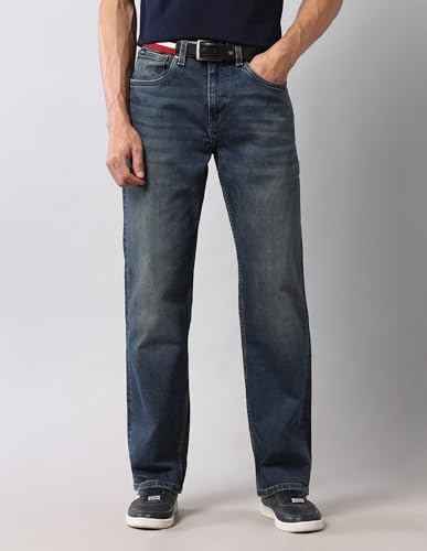 U.S. POLO ASSN. Denim Co. Men's Relaxed Jeans (UDJEN1747_Blue