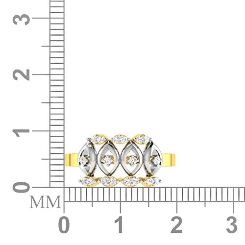 Avsar 18K (750) Diamond Ring AVR413YAR
