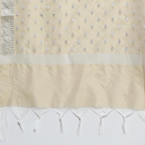 BIBA WOMEN EMBROIDERY STRAIGHT SALWAR KURTA DUPATTA(SKDRIVAYAT9538_MUSTARD_34)