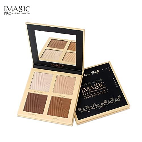 COSLUXE IMAGIC PROfessional Contour Palette 30.8g, 4 COLOR CONTOUR POWDER PALETTE