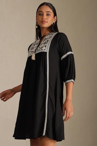 Soch Women's Rayon Maxi Dress (FWA5KU61434