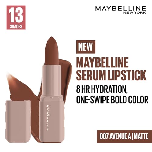 Maybelline New York Maybelline Serum Lipstick (Matte), 007 Avenue