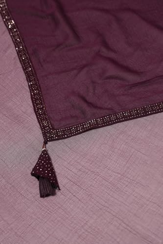 Soch Women's Georgette Salwar Suit Set (AC-EWA5CD22383_Wine