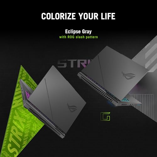 ASUS ROG Strix G16, AMD Ryzen 9 8940HX Gaming Laptop (RTX 5070 Ti/140W TGP/16GB RAM/1TB SSD/FHD+/16"/165Hz/90WHrs/Windows 11/M365 Basic (1Year)*/Office Home 2024/Eclipse Gray/2.5 Kg) G614PR-RV032WS